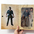 NECA Uncharted 4 A thief's end NATHAN DRAKE Action Figure Model Toys Collectable Doll Creative Present For Kids. 