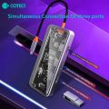 COTECi USB C HUB 10 in 1 Docking Station RJ45 3.0 Type C HDMI Adapter 3 Dock Ports Fast Charging for Macbook PC Laptop Tablet.