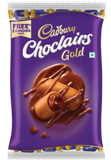 Cadbury Choclairs Gold Chocolate Candy 300g