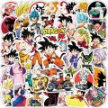 10/30/50pcs Anime Dragon Ball Z Stickers for Kids Graffiti Computer Suitcase Fridge Waterproof Cool Son Goku Cartoon Sticker Toy. 
