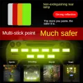 Reflective Stickers Warning Strip Reflective Tape for Clothing Reflective Stickers for Clothing Yellow. 