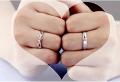Unique Design Couple Ring For Lovers Gift Adjustable.
