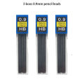 1-12Pcs 0.3 0.5 0.7 0.9 1.3 2.0mm HB Replacement Refill Leads Refill for Mechanical Pencil Drawing Automatic Pencils Stationery.
