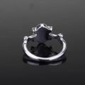 The Vampire Diaries Crystal Cat's Eye Rhinestone Ring Exquisite Jewelry. 