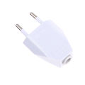 1Pc EU Rewirable European Plug 250V 10A 2 Pin Wireless Plug For DIY Wireless Power Cord Removable Assembly Wiring Power Plug Hudduo. 