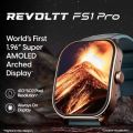 fastrack-revoltt-fs1-pro World's First,1.96" Super AMOLED|Highest Resolution|BT Calling Smartwatch (Black Strap, Free Size).