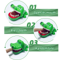 Crocodile Teeth Toys For Kids Alligator Biting Finger Reaction Training Funny And Parent-child Interaction Pranks Kids Toys.