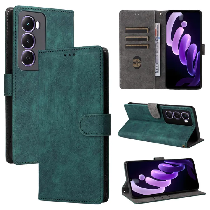 Itel%20City%20100%20Wallet%20Phone%20Case%20with%20RFID%20Blocking%20Credit%20Card%20Holder,PU%20Leather%20Flip%20Folio%20Case%20Wallet%20with%20Kickstand%20Protective%20Case%20for%20Itel%20City%20100%20-%20Image%204
