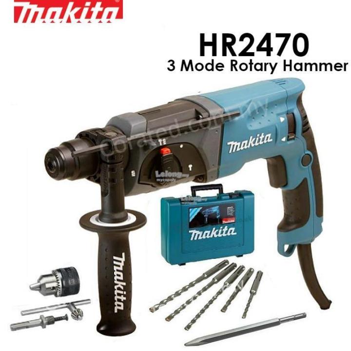 Makita Rotary Hammer Drill, Power: 780W ; Model: HR2470