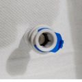 Quick Push to Connector, Water Tube Fitting,1/4" Tube OD x 3/8" Tube OD Reducing Straight Union,for RO Water Systems,Water Purifiers Tube Fittings. 