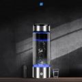 Hydrogen Rich Water Bottle Alkaline Ionizer Generator HeAnti-Aging USB Rechargeable Water Purifier Smart Cup. 