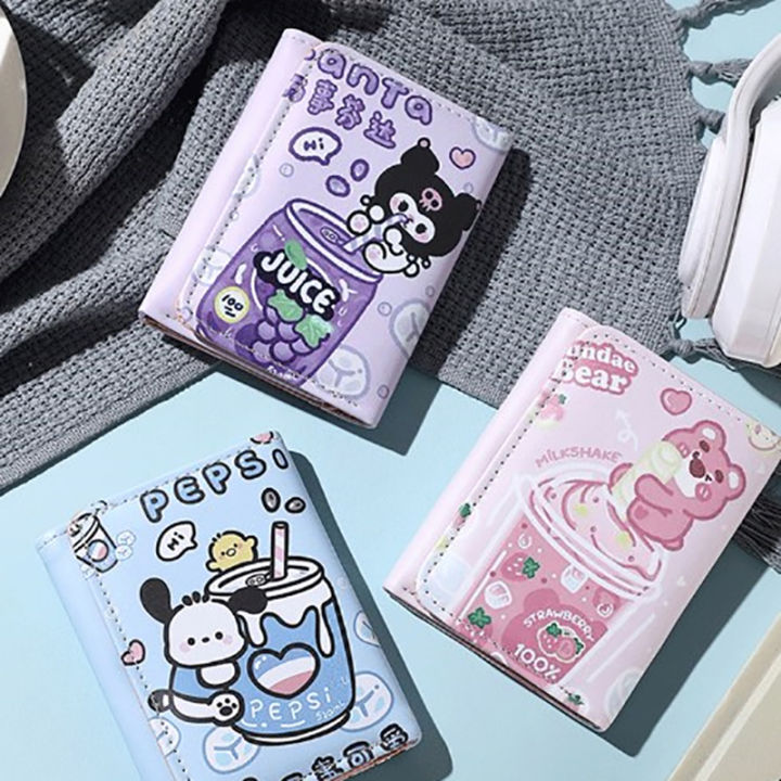 Cartoon%20Fashion%20Multi-slot%20PU%20Wallet%20Buckle%20Coin%20Purse%20Card%20Holder%20Fold%20Zip%20Compact%20Wallet%20For%20Women%20Girls%20Birthday%20Gifts%20-%20Image%203