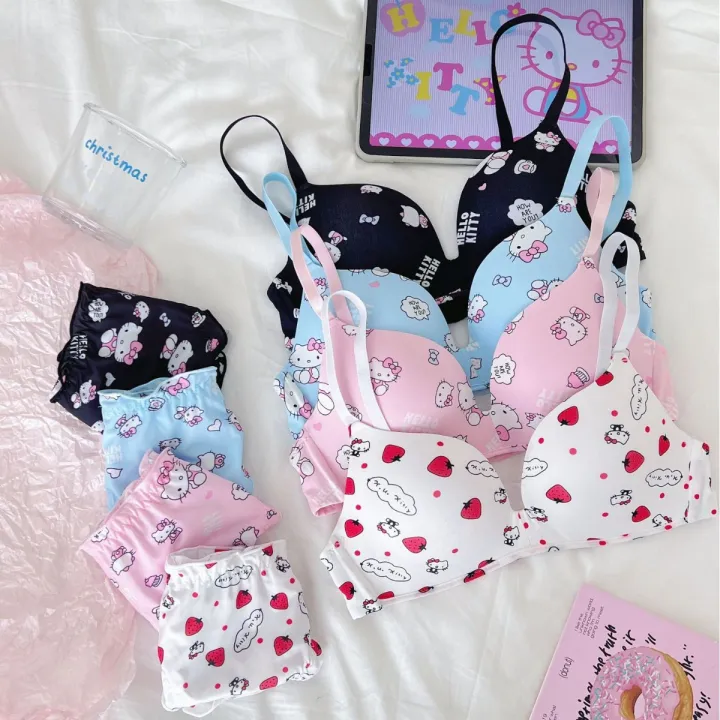 Japanese%20cartoon%20cute%20girl%20underwear%20small%20chest%20gathered%20without%20steel%20ring%20big%20chest%20small%20comfortable%20slim%20student%20bra%20panty%20set%20-%20Image%203