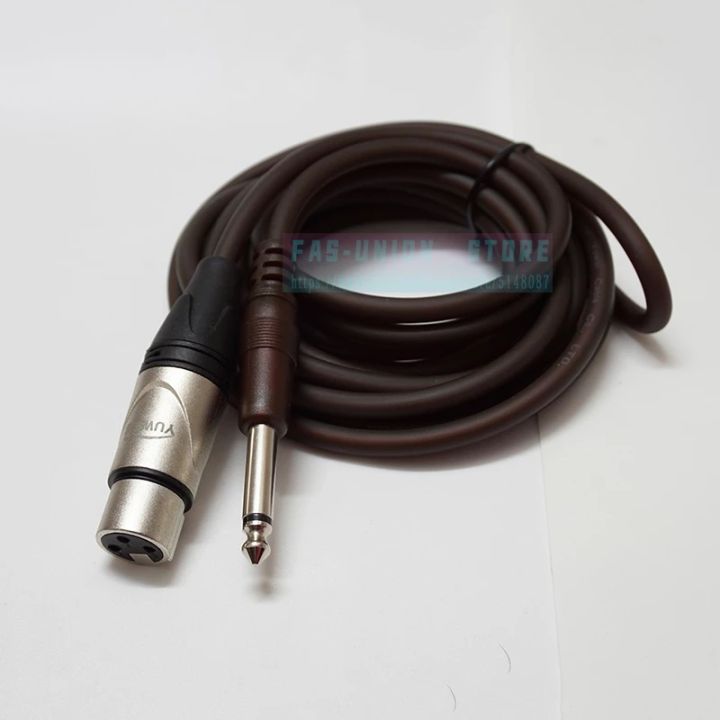 1/4%20Inch%20TS%20Male%20to%20XLR%20Female%20Cable%20Unbalanced%206.35mm%20Mono%20to%20XLR%20Mic%20Cable%204N%20OFC%20Conductor%20Dual%20Shielding%20Noise%20Free%20Cable%201.5M%20-%20Image%207