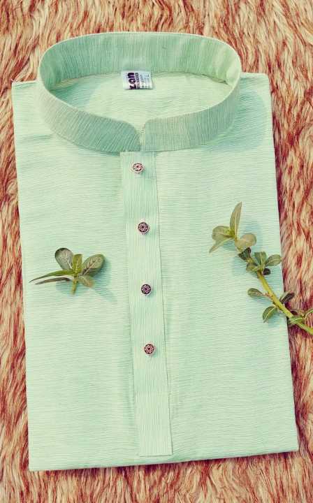 Khadi%20Cotton%20Semi%20Long%20Panjabi%20for%20Menz%20Fashion%20-%20Image%207