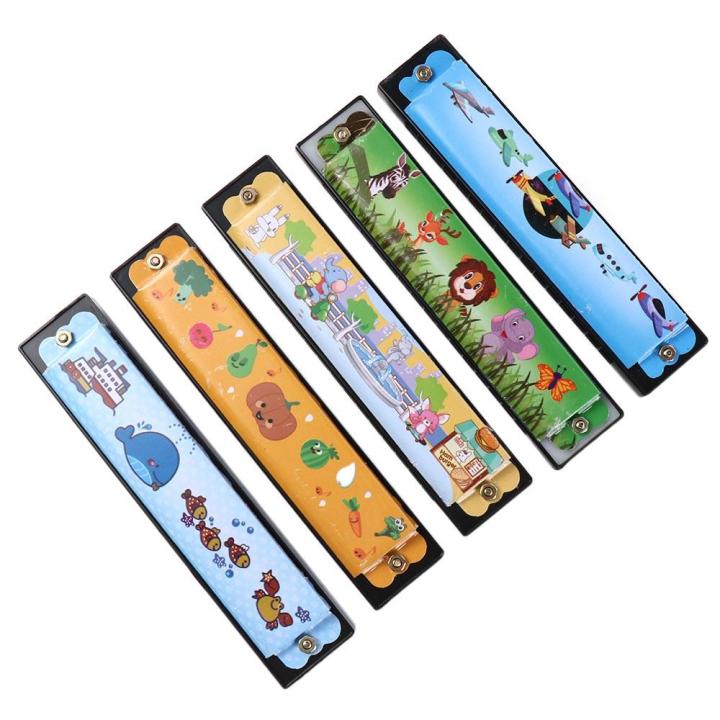 Wind%20Instrument%20Metal%20Painted%20Harmonica%20Educational%2016%20Holes%2016%20Holes%20Harmonica%20Cartoon%20Pattern%20Cute%20Mouth%20Organ%20Playing%20-%20Image%208