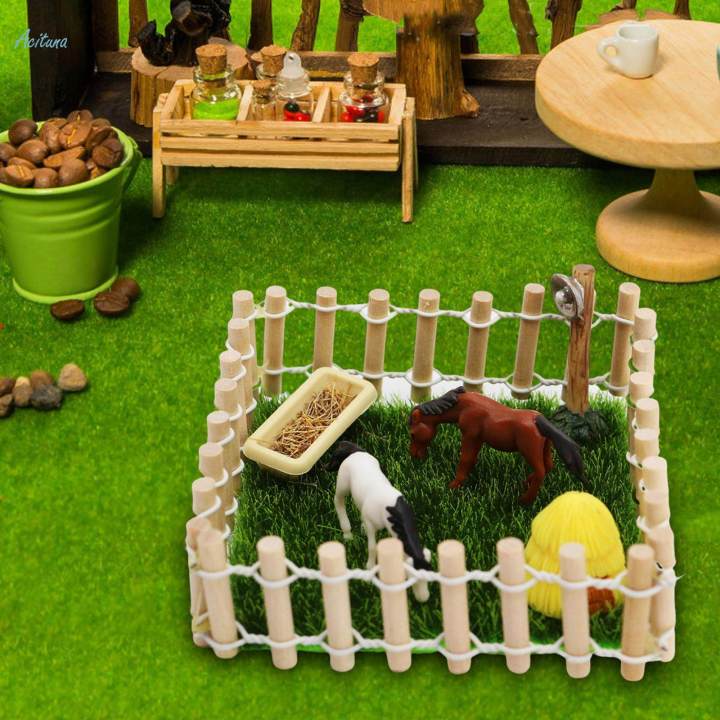 1/12%20Scale%20Horse%20Stall%20Horse%20Barn%20Set%20Dollhouse%20Farm%20Animal%20Toys%20Fairy%20Garden%20Educational%20Toy%20for%20Ages%205-12%20Years%20Kids%20Dollhouse%20Accessories%20-%20Image%203