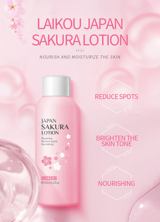 LAIKOU%20Japan%20Sakura%20Face%20Lotion%20Moisturizing%20Face%20Lotion-%20100ml%20-%20Image%205