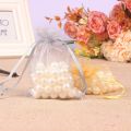 7*9 10*15 17*23cm Solid Color Yarn Organza Gift Bags Organza Bag Mesh Wedding Candy Packaging Bag Storage Tulle Fabric Pouches. 