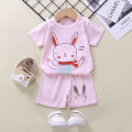 Baby Girl Summer Shorts For Boys Kids Children Clothing Fashion Clothes Cartoon Cotton Baby T-Shirt Toddler Newborn Pajama Sets. 