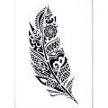 Stencil for Wall & Fashion Painting Template 10in by 8in..