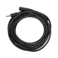 5 Meter Audio Extension Cable 3.5mm Jack Male to Female AUX Cable 3.5 mm Audio Extender Cord for Computer Phones Amplifier Black Size 5m. 