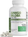 Bronson Ginkgo Biloba 500mg Extra Strength Supports Brain Function & Memory Support, 120 Vegetarian Capsules. 