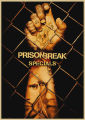 Classic TV series Prison Break Kraft Paper Poster Cafe Creative wallpaper Interior Decoration.