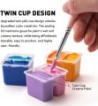 HIMI Twin Cup Jelly Gouache Paint Set, 36  And 48 Colors 12g, Paint for Canvas and Paper, Art Supplies for Professionals. 