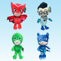 20cm PJ Masks Cartoon 4Pcs Plush Toys Anime Figure Catboy Owlette Gekko Masks Anime Figures Toys For Boy Girl Birthday Gift.