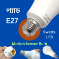 Motion detector sensor light Auto ON/OFF radar sensor Bulb indoor outdoor LED bulb with dusk to dawn Best price bd sensor lamp. 