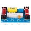2Pcs 120W Speaker Crossover 3 Way Audio Frequency Divider Loudspeaker WEAH-338 3 Unit Crossover Filters for Speakers Audio Frequency Divider.