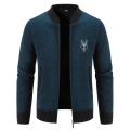 【NShisasN】High Quality Men Thicker Warm Stand-up collar Fit Cardigans Coats Men Cardigan Sweaters Jackets Winter Casual Sweatercoats3XL. 