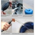 【Xiaofeng】New Fuel Tranfer Pump Manual Hand uction Water Petrol Fuel Tranfer Pump Pipe. 