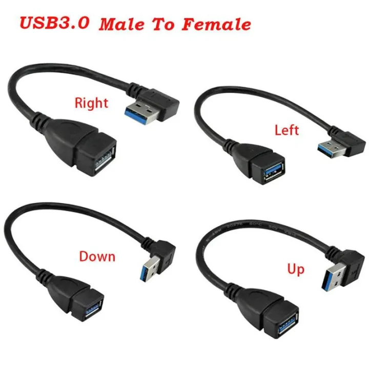 Usb%203.0%20Angle%2090%20Degree%20Extension%20Cable%20Male%20To%20Female%20Adapter%20Cord%20Data%20Right%20-%20Image%209