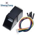 AS608 Fingerprint Reader Sensor Module Optical Fingerprint Fingerprint Module For Arduino Locks Serial Communication Interface.