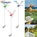 Dragonfly Decoration Clip 3pcs Weather-resistant Dragonfly Clips Strong Grip Anti-slip Outdoor Garden Decoration Kit Fake Dragonfly Clip.