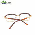 New vintage eyebrow reading glasses, aspherical glass, old man reading glasses, thick big face, metal frame, one piece for delivery. 