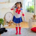 Beauty girl coswear, Water Ice Moon, 4th generation sailor suit, Moon Rabbit cosplay, Moon Usagi Tsukino Cosplay Costumes.