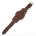 Crazy Horse Leather Bund Strap 18mm 19mm 20mm 21mm 22mm Leather Cuff Watch Strap Men's Wrist Watch Band Accessories for Panerai. 