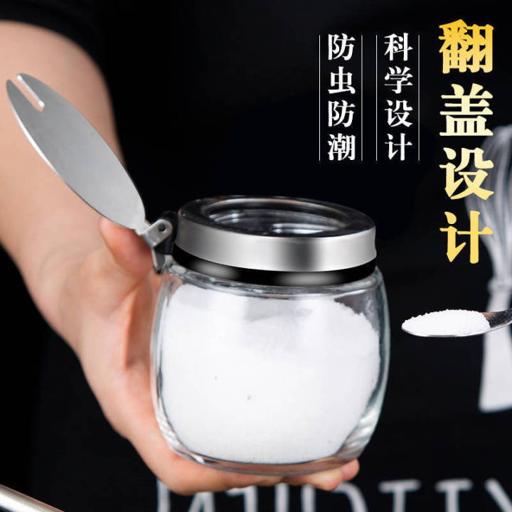 %E3%80%90220%20%E3%80%91Kitchen%20Glass%20Salt%20Jar%20Seasoning%20Box%20Household%20Stainless%20Steel%20Spice%20Jar%20Spice%20Jar%20Oil%20Salt%20Jar%20-%20Image%203