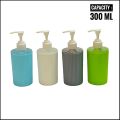 Soap Dispenser HandWash For Sanitizer, Lotion, Oil, Liquid Jar 300 ml Plastic Body (1 Pcs). 