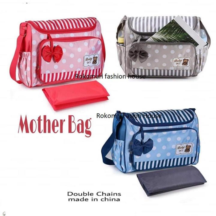 Multi-function Baby Diaper Bag-Multicolor