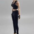 1/12 Scale Women Figure Vest and Pants, Miniature Clothing, Handmade Doll Clothes Accessories for 6in Female Action Figures Dress up. 
