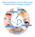 Tongue Brush & Scraper - Food-Grade Oral Care. 