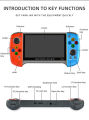 Gamepad X19 Plus Handheld Retro Game Console 5.1-inch Large Screen Supports for PS1 GBC MD Nostalgic GBA Game Console [Limited Sale][Lowest price]. 