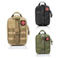 Water proof Large Capacity Tactical Bag First Aid Kits Medical Bag Waist Backpack Emergency Outdoor Hunting Emergency Camping Survival Tool EDC Pouch. 