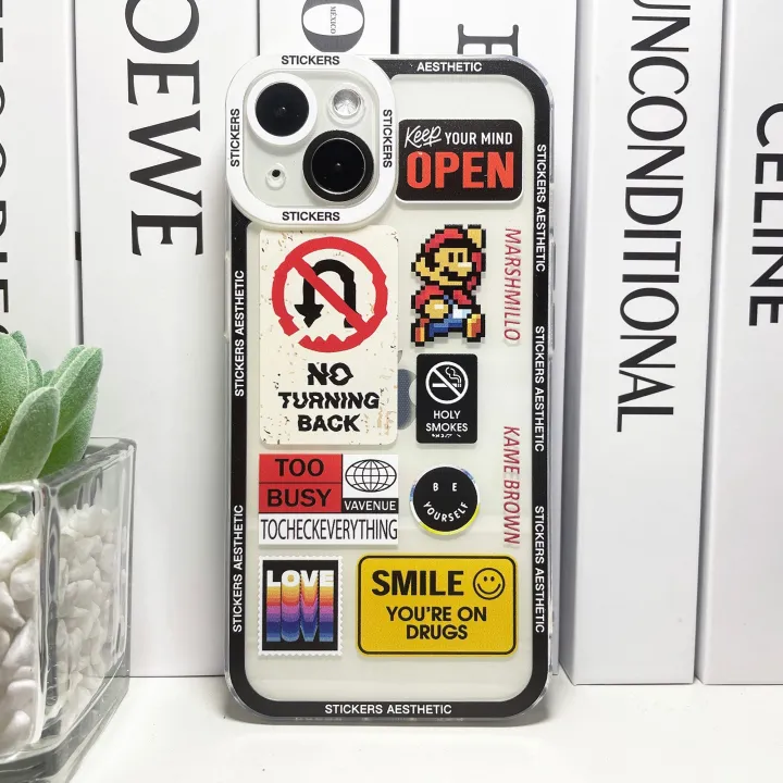 Mix%20Labels%20Collage%20Stickers%20Aesthetic%20Phone%20Case%20For%20iPhone%2014%2013%2012%2011%20Pro%20Max%20Mini%20XS%20X%20XR%20SE%207%208%20Plus%20Clear%20Soft%20Cover%20-%20Image%204
