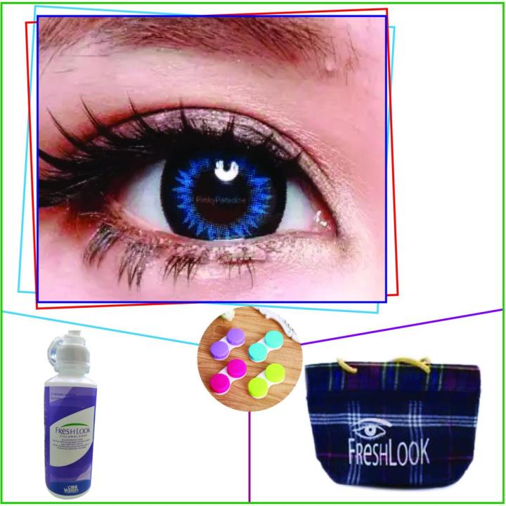 Bella Snow White Blue Contact Lens