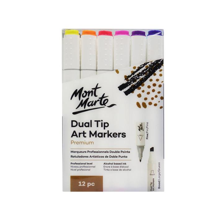 Alcohol Ink Mont Marte Alcohol Markers Mont Marte Premium Dual Tip